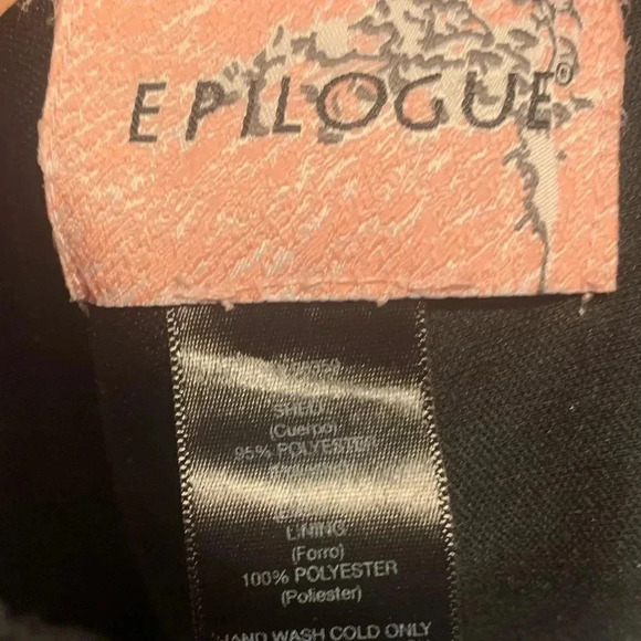 Epilogue Black Floral Maxi V-Neck Dress - Picture 2 of 4